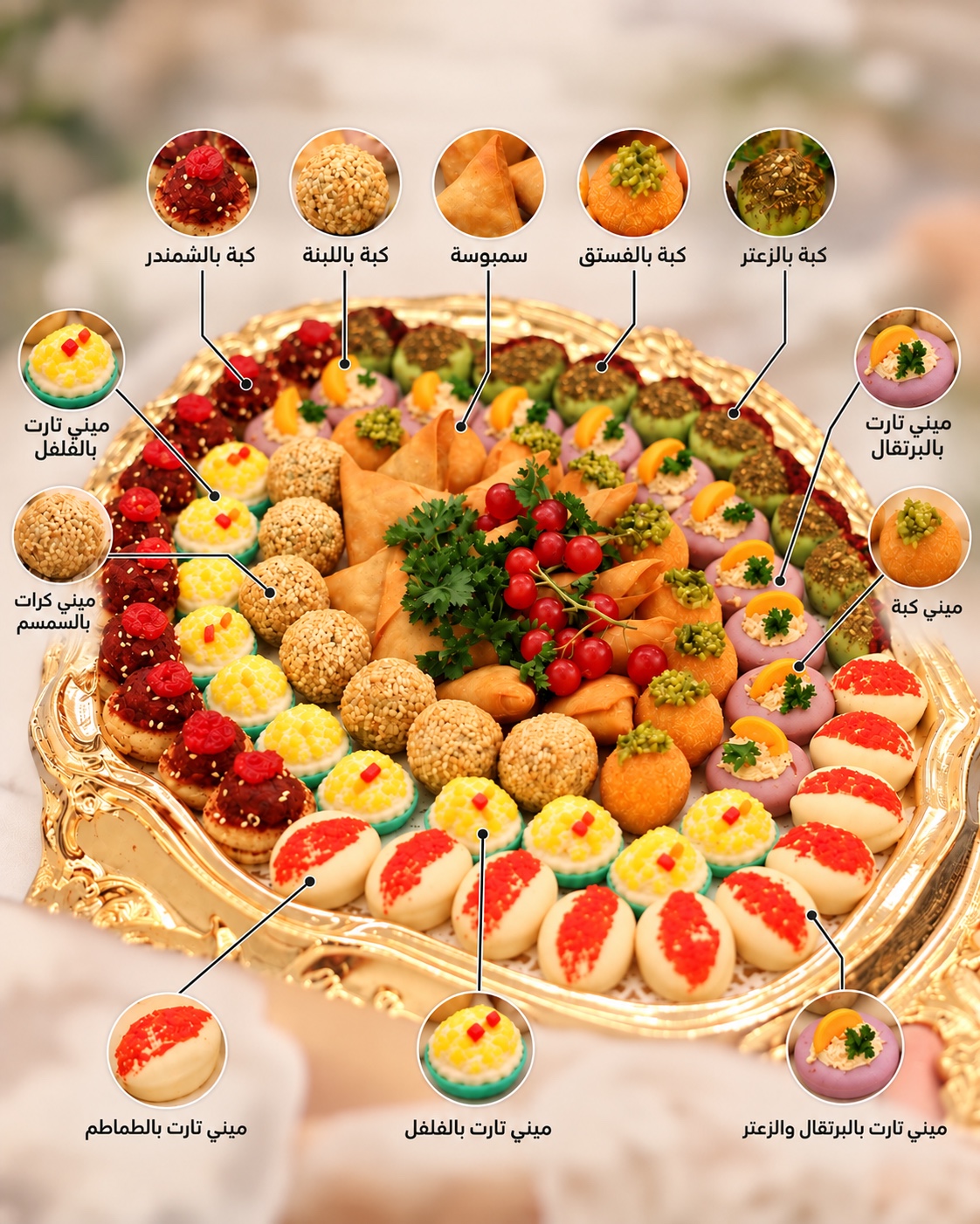تشكيلة الفطاير والموالح من مونور